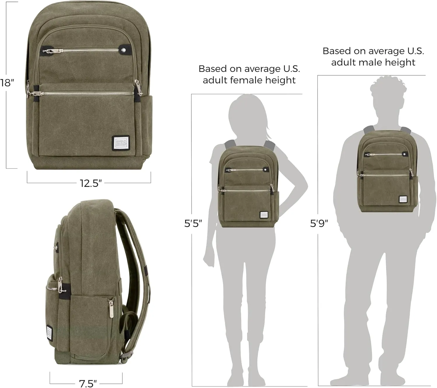 Travelon Anti-Theft Heritage Backpack