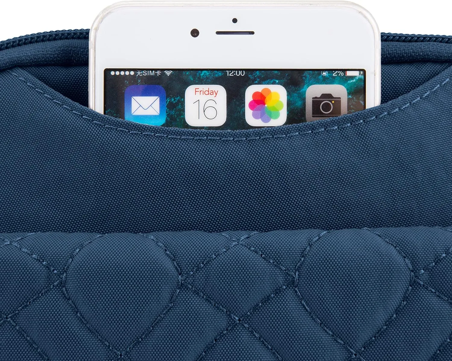 Travelon Anti-Theft Signature Quilted Slim Pouch