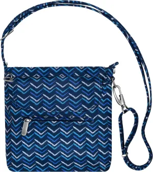 Travelon Women's Anti-Theft Classic Mini Shoulder Bag Sling Tote, 8.5 x 8.5 x 2