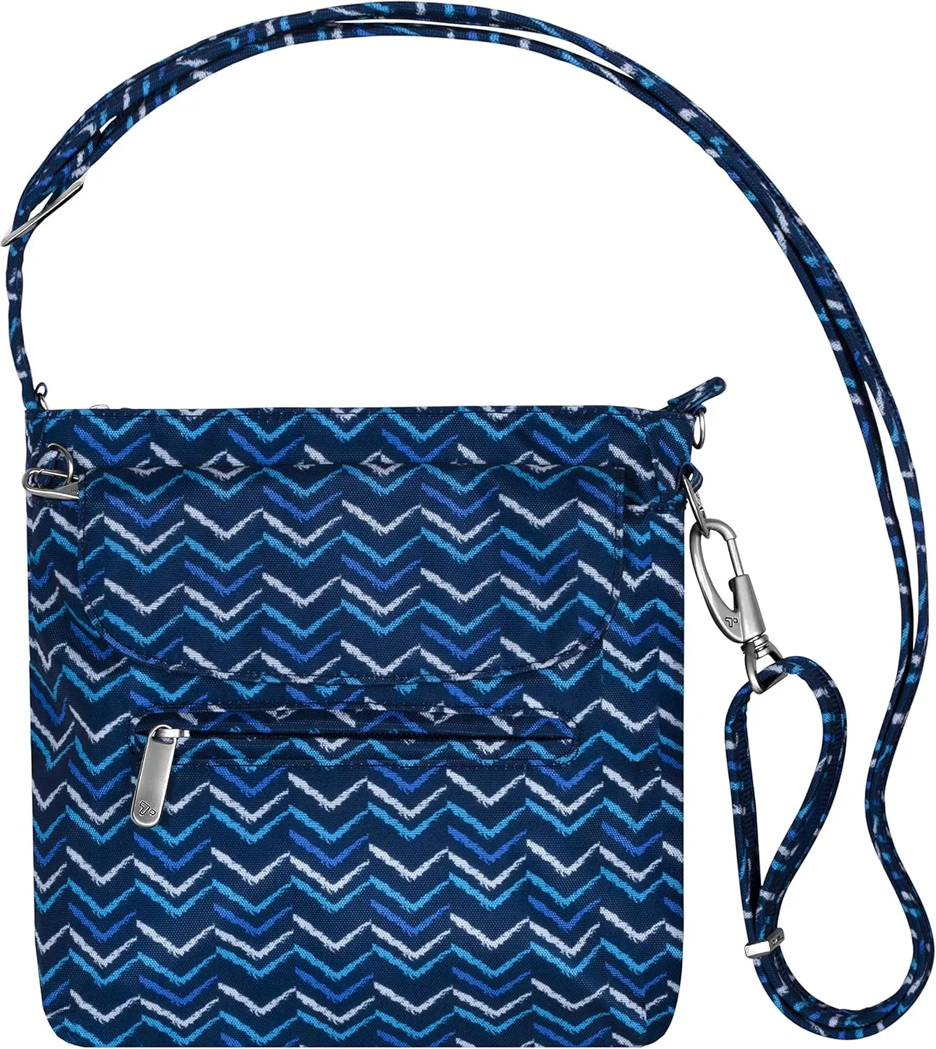 Travelon Women's Anti-Theft Classic Mini Shoulder Bag Sling Tote, 8.5 x 8.5 x 2