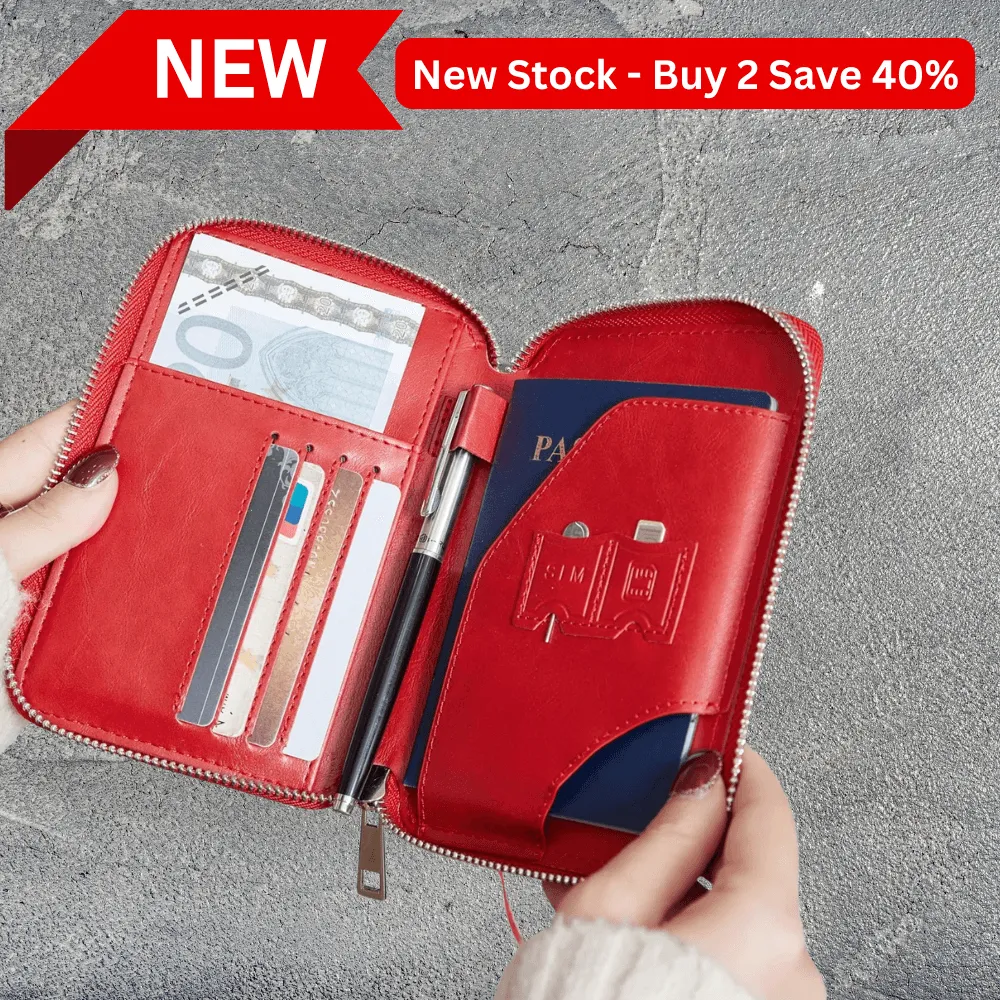 TravelSmart™ Trend RFID Blocking Passport Wallet (Ladies)
