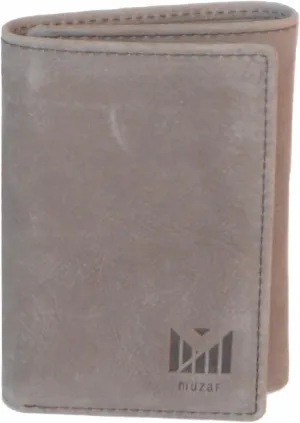 Trifold Premium Leather Wallet for Men with RFID Blocking (Marriott Brown)
