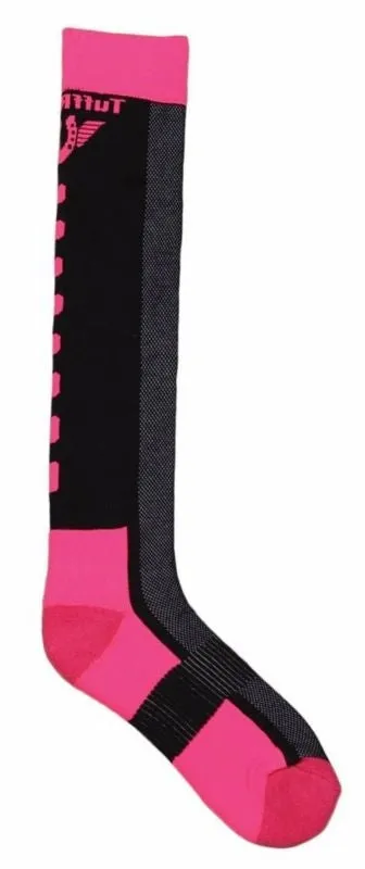 Tuffrider Ventilated Neon Knee Socks - Ladies
