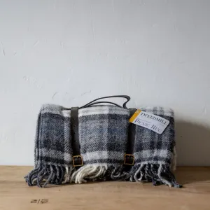Tweedmill Textiles Polo Wool Picnic Rug Cottage Grey