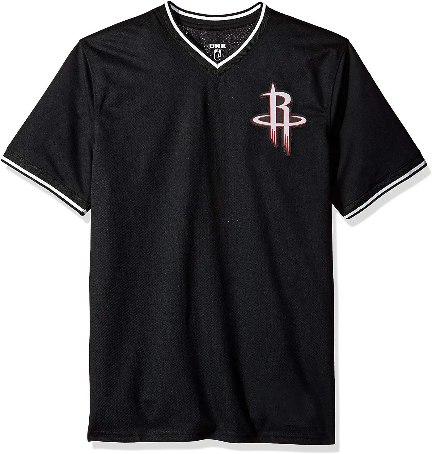 Ultra Game Men's NBA Official Game Time Soft Mesh Short Sleeve V-Neck Tee Shirt