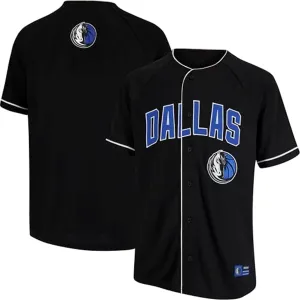 Ultra Game Men's NBA Official Super Soft Button Down Baseball Shirt