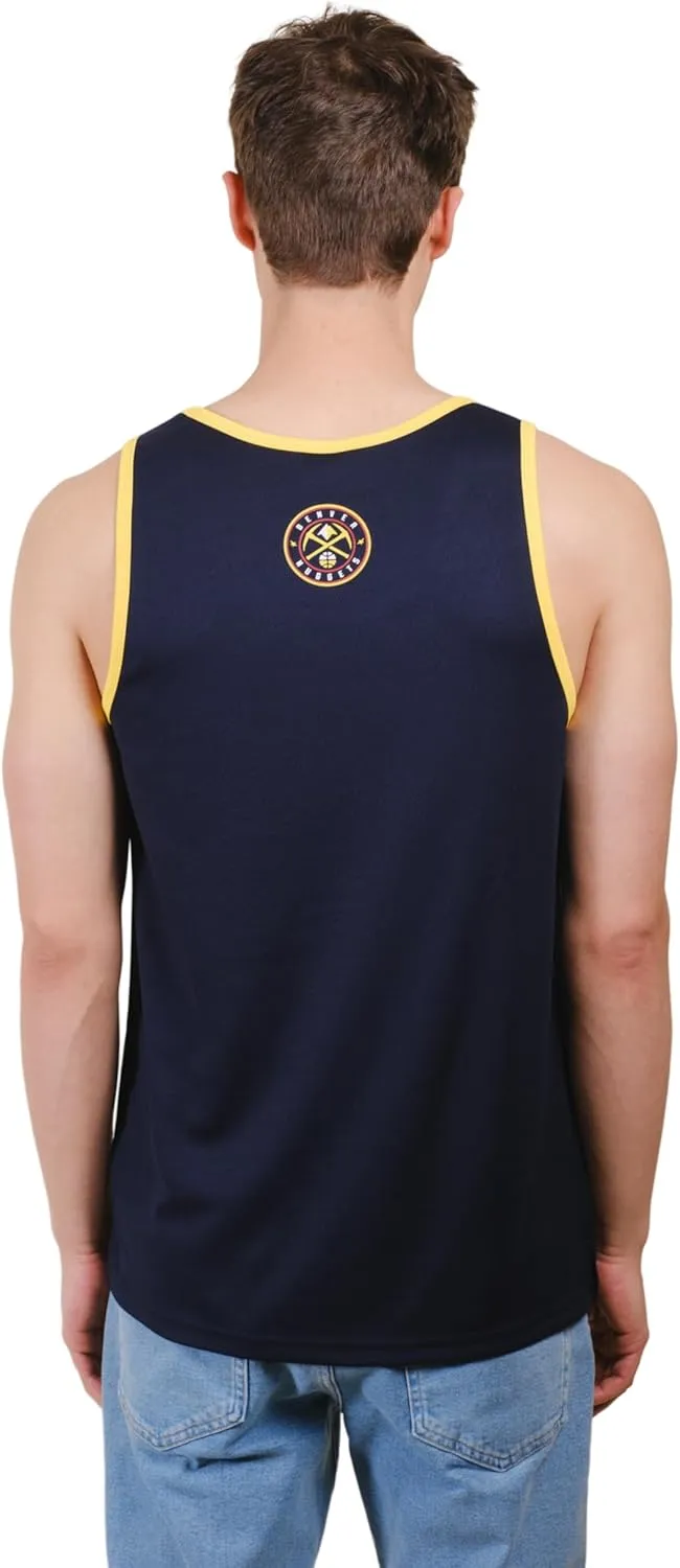 Ultra Game Men's NBA Official Tank Top Mesh Sleeveless Muscle T-Shirt