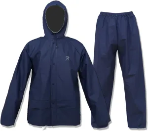 Ultra-Lite Rain Suit for Men Women Waterproof Protective Rain Coat with Pants 2 Pieces Rain Gear