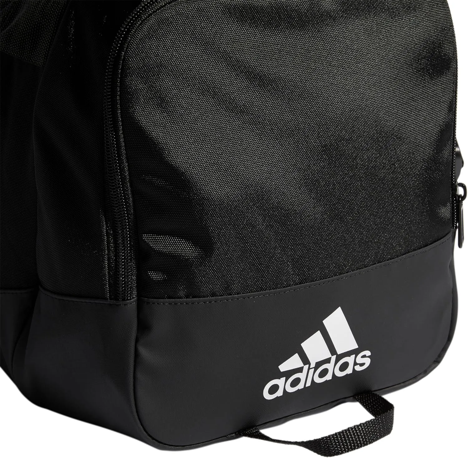 Unisex Defender 4.0 Gym Duffel Bag for Men and Women, Black/White, Small (38L)