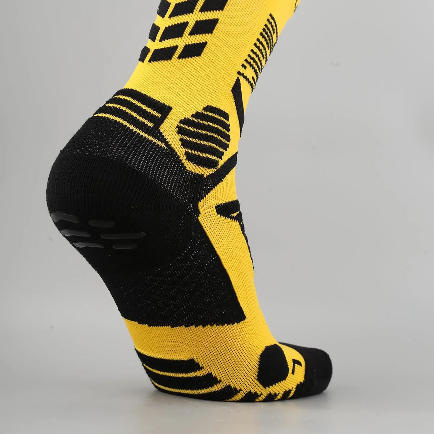 Unisex PRO Grip Socks Soccer,Tire Nonslip Silicone Soccer Grip Socks,Comfy and Soft Bootsmate(US Men's size 7 to10