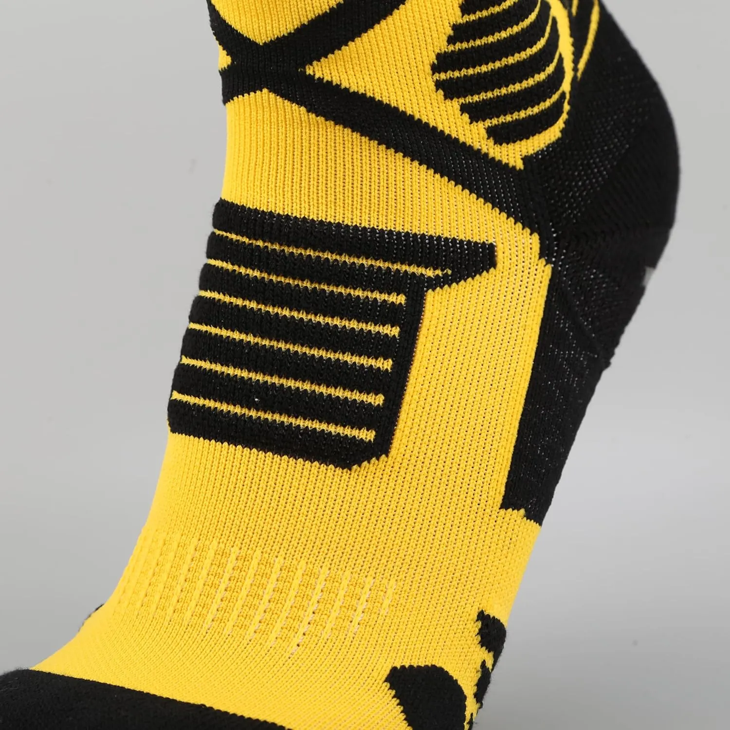 Unisex PRO Grip Socks Soccer,Tire Nonslip Silicone Soccer Grip Socks,Comfy and Soft Bootsmate(US Men's size 7 to10