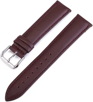 Universal Strap，12mm/14mm/16mm/18mm/19mm/20mm/22mm/24mm Replacement Leather Watch Band Cowhide Leather Strap Pin Buckle Watch Wrist Bracelet