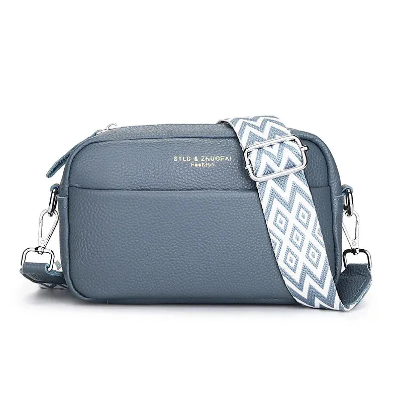 Upgraded Version Genuine Leather Handbags Women's Bag Messenger