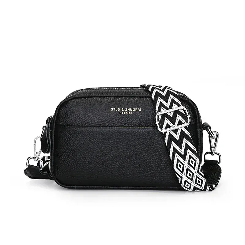 Upgraded Version Genuine Leather Handbags Women's Bag Messenger