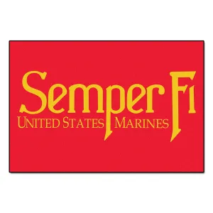 Us Marines Armed Forces 5x8 Rug (60"x92")