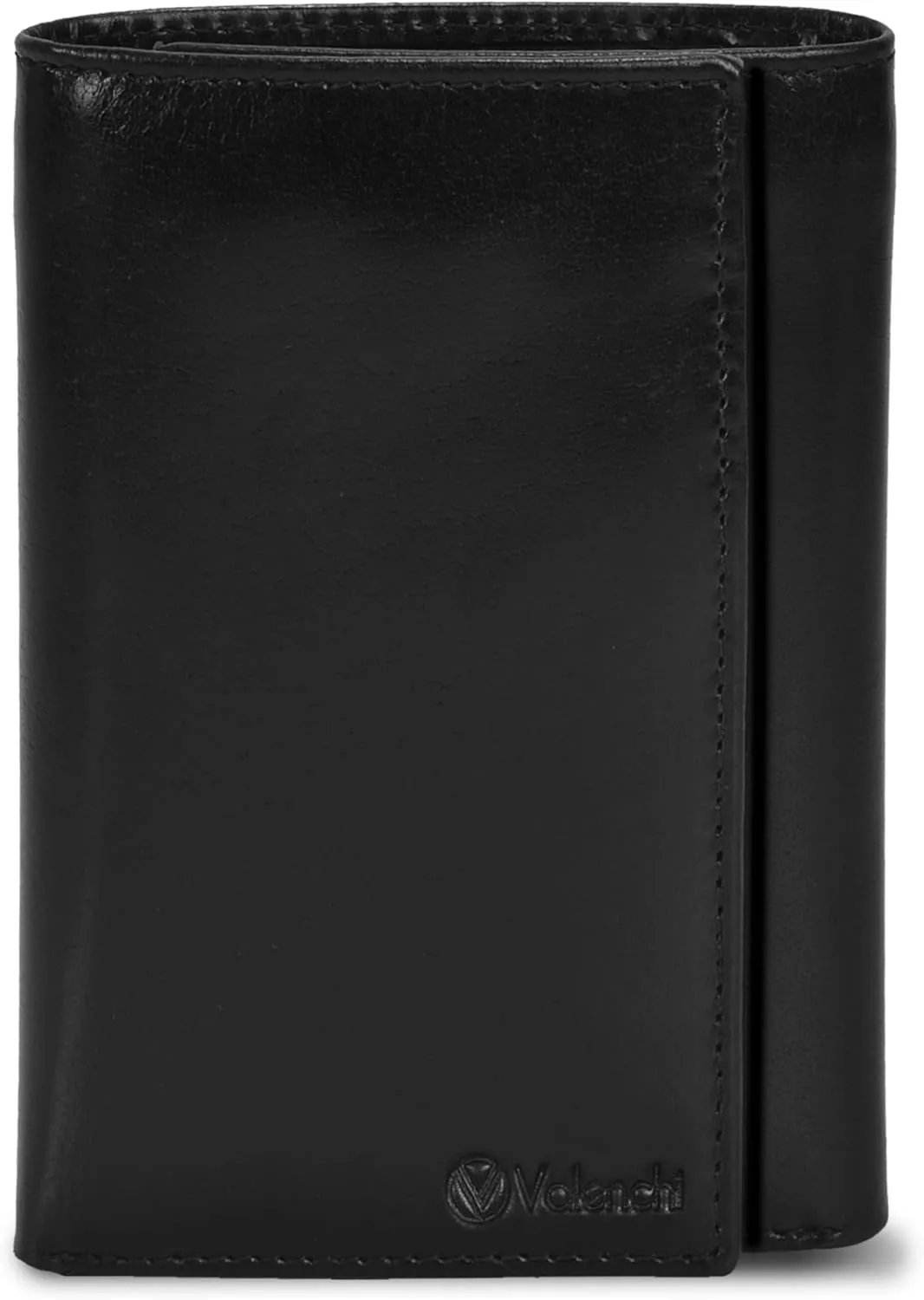 VALENCHI Leather Trifold Wallet For Men - RFID Blocking - 6 Card Slots, 2 Note Compartments & 1 ID Window - Minimalist Design, Slim Wallet - Premium, Fashionable Accessory Gifts for Men, Him