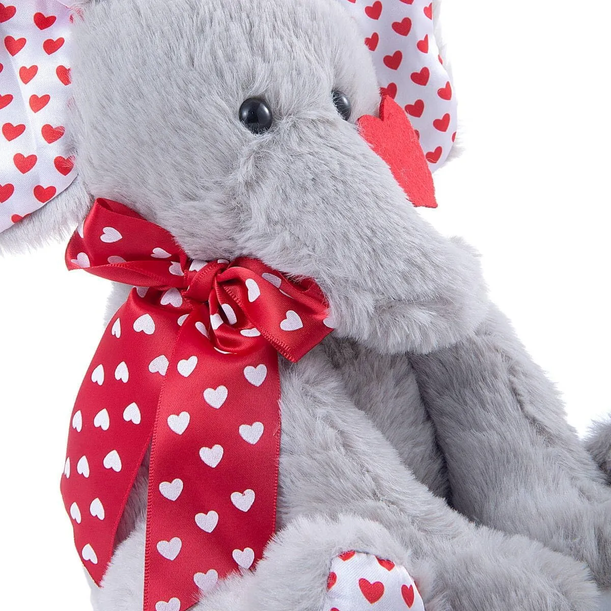 Valentine's Stuffed Animal, 11 Inch Stuffed Animal Dog, Ideal for Valentine's Day Gifts for Friend (Puppy   Elephant)