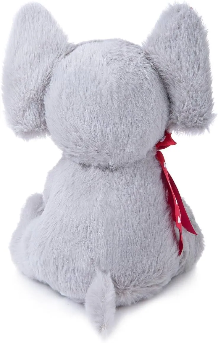 Valentine's Stuffed Animal, 11 Inch Stuffed Animal Dog, Ideal for Valentine's Day Gifts for Friend (Puppy   Elephant)