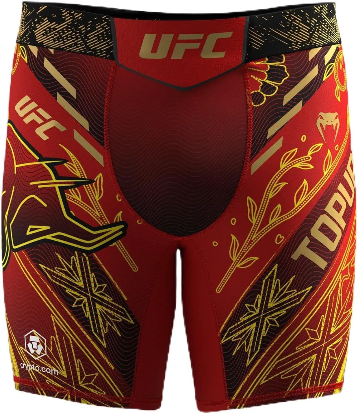 Venum Men's UFC Unrivaled Red Ilia Topuria Vale Tudo Short