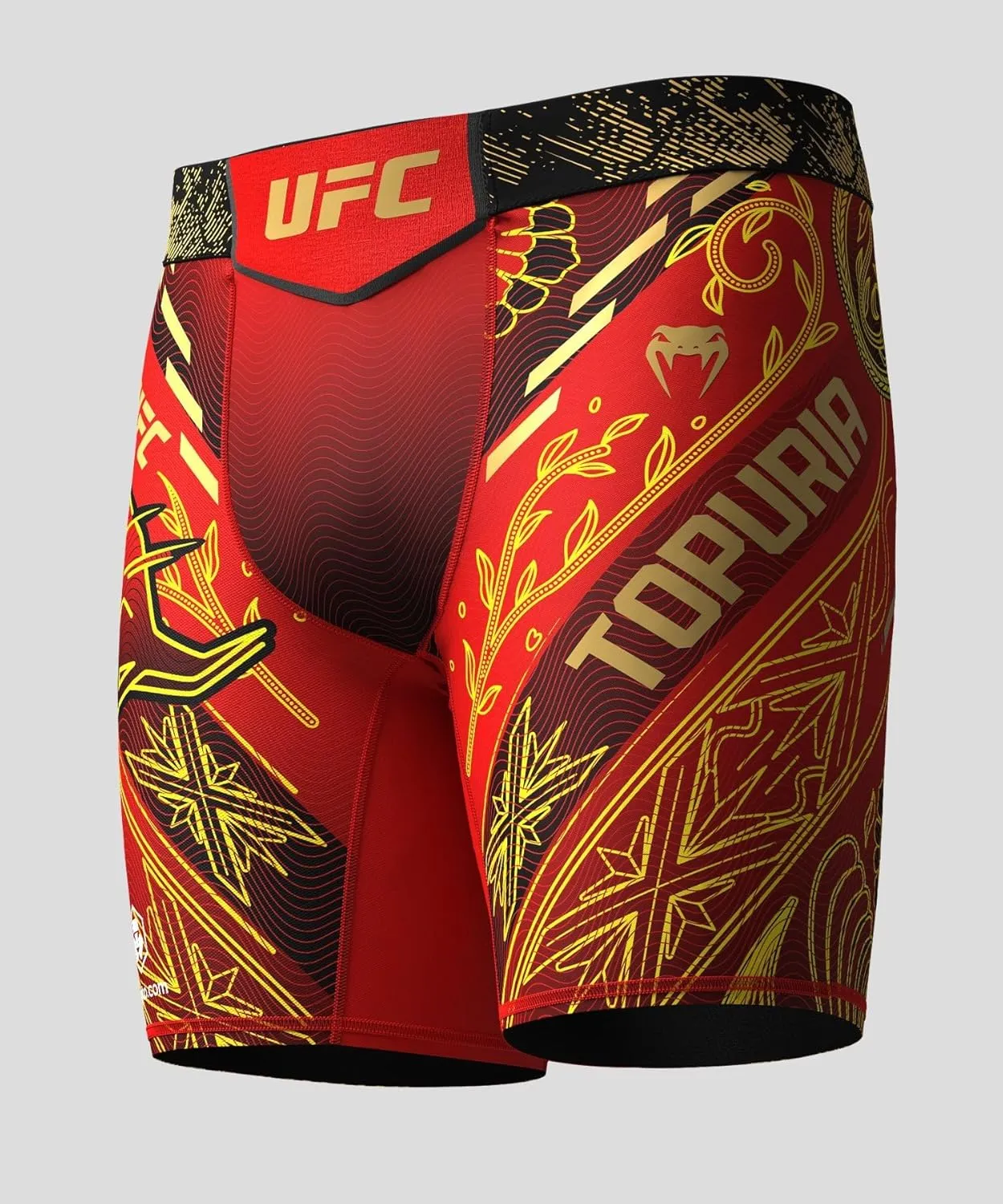 Venum Men's UFC Unrivaled Red Ilia Topuria Vale Tudo Short