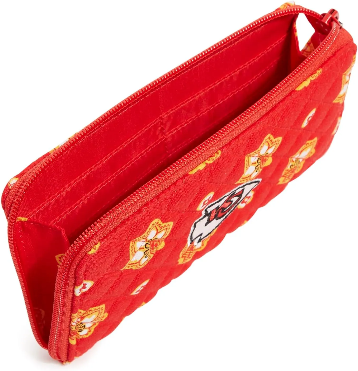 Vera Bradley Women's Cotton NFL Front Zip Wristlet (Multiple Teams Available)