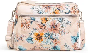 Vera Bradley Women's Performance Twill Triple Compartment Crossbody Purse