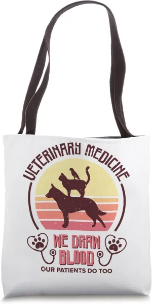 Veterinary Medicine Vet Animal Welfare Veterinary Nurse Tote Bag