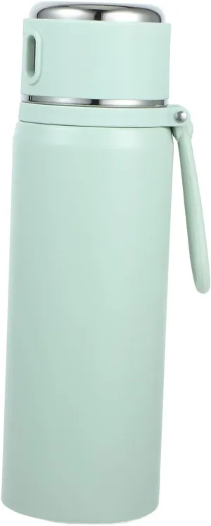 VICASKY Stainless Steel Cup Travel Flask Reusable Fitness Water Bottle Leakproof Water Bottles Insulated Water Bottle Water Bottles Insulated Sports Insulated Cup Blue Drink Green