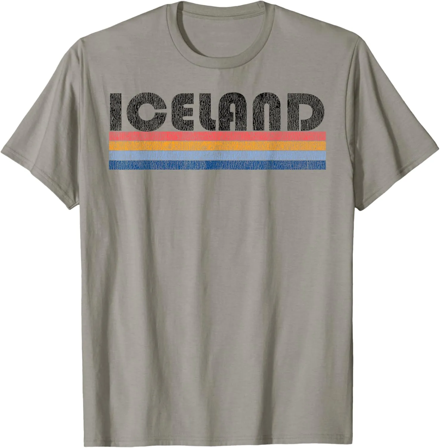 Vintage 1980s Style Iceland T-Shirt