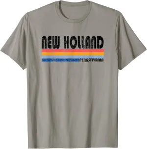 Vintage 70s 80s Style New Holland, PA T-Shirt