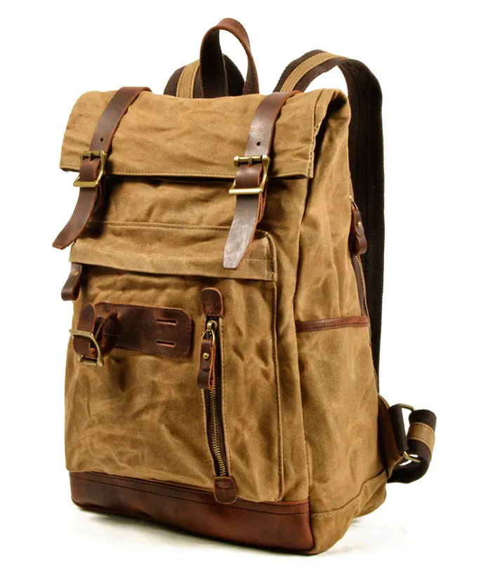 Vintage Canvas Bookbag | Niagara Falls
