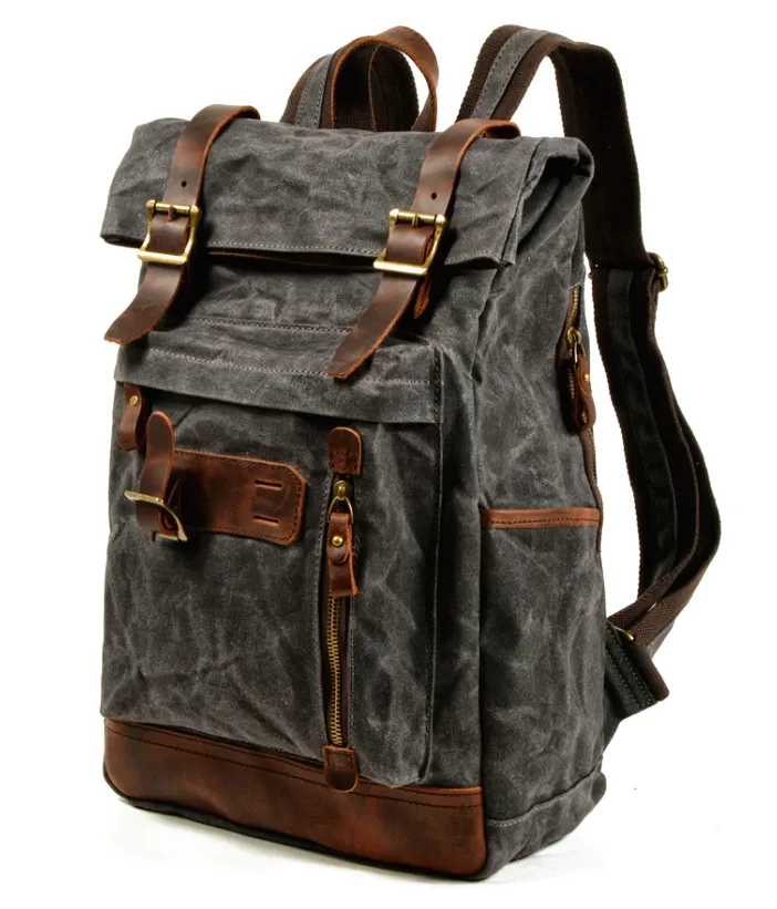 Vintage Canvas Bookbag | Niagara Falls