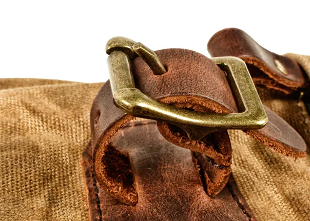 Vintage Canvas Bookbag | Niagara Falls