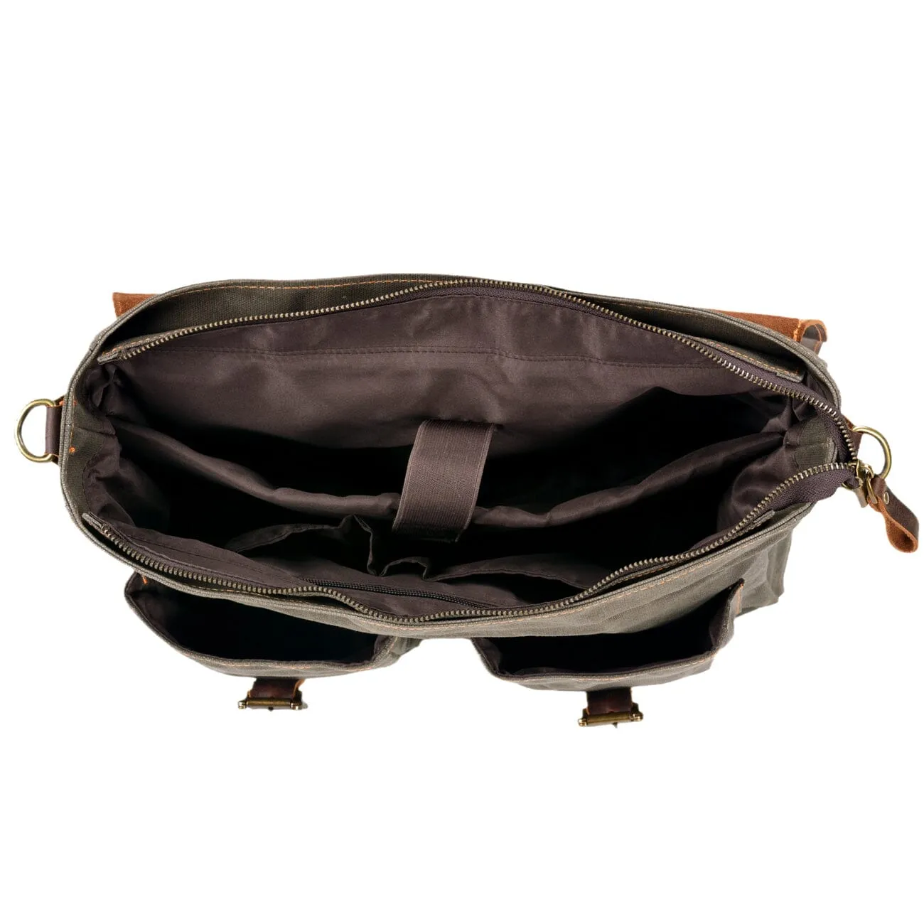 Vintage Canvas Messenger Bag | TULSA