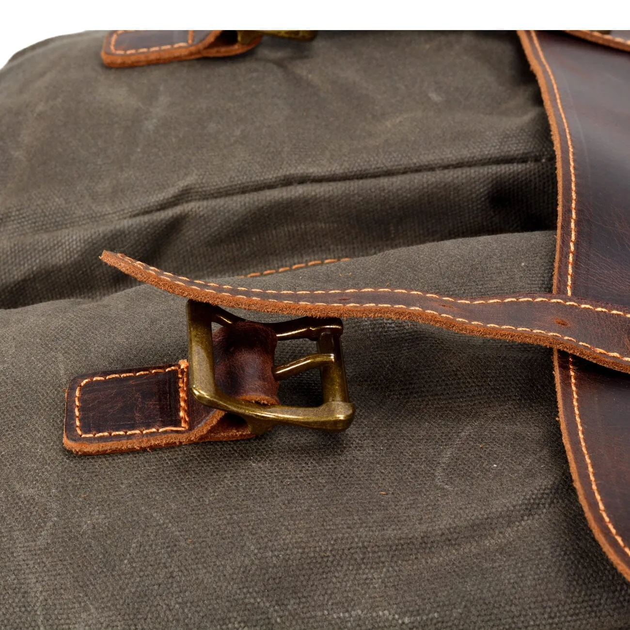 Vintage Canvas Messenger Bag | TULSA