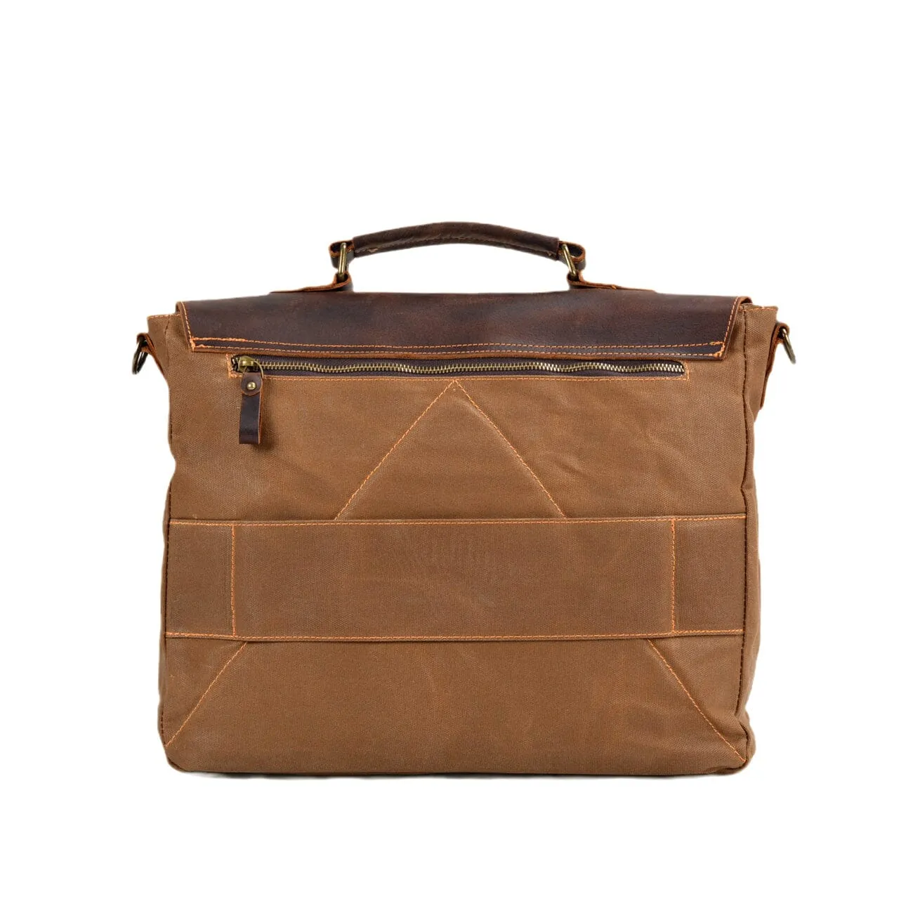 Vintage Canvas Messenger Bag | TULSA