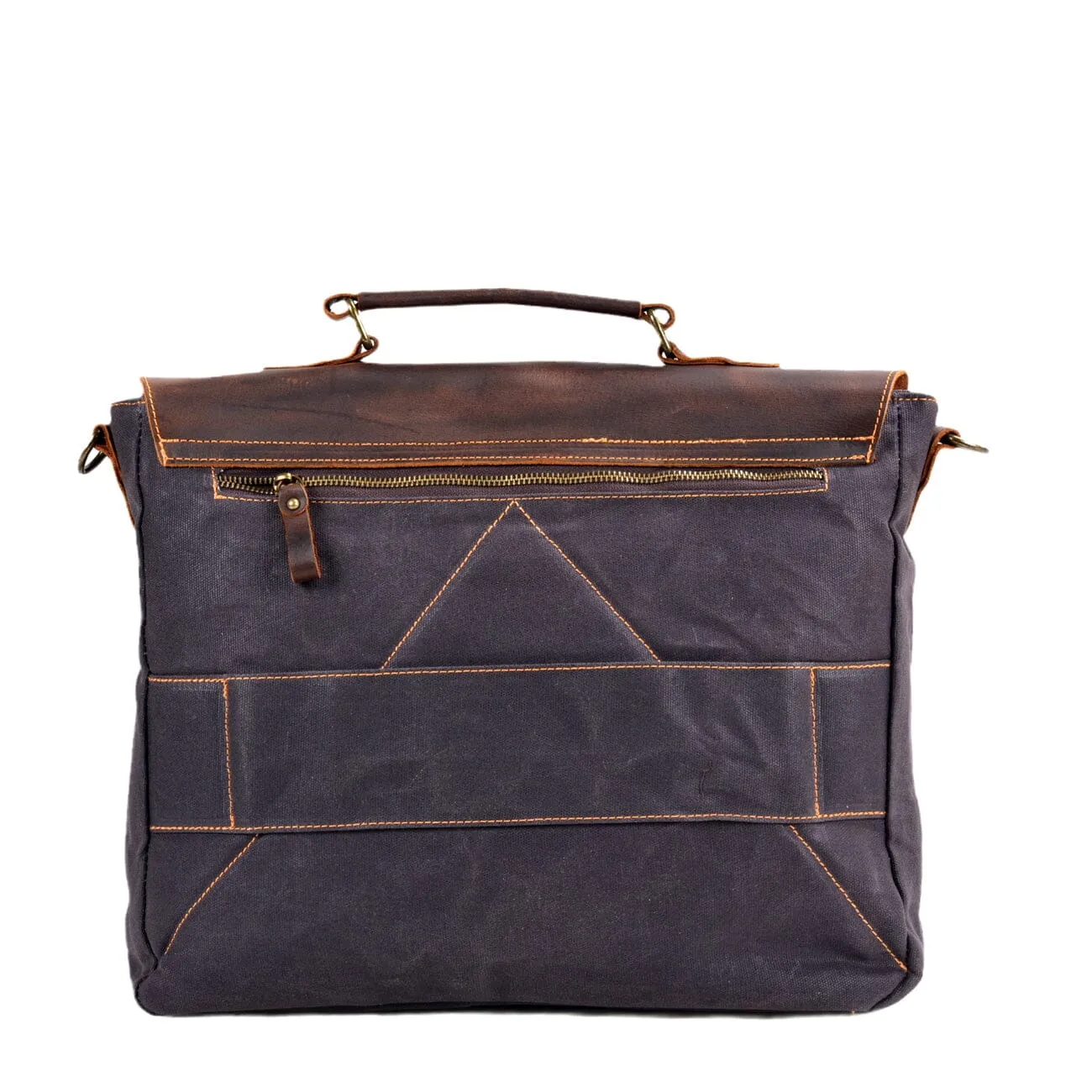 Vintage Canvas Messenger Bag | TULSA