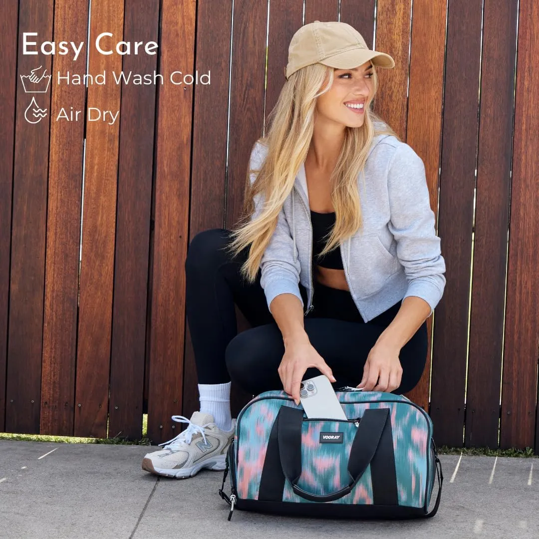 Vooray Burner Gym Duffel Bag, Gym Bag for Women and Men with Shoe Compartment, Weekender, Overnight & Travel Duffel for Sports and Workout