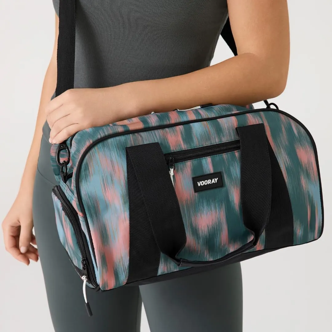 Vooray Burner Gym Duffel Bag, Gym Bag for Women and Men with Shoe Compartment, Weekender, Overnight & Travel Duffel for Sports and Workout