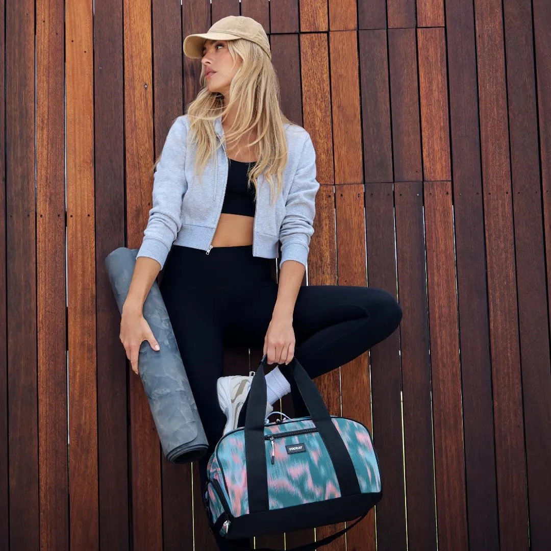 Vooray Burner Gym Duffel Bag, Gym Bag for Women and Men with Shoe Compartment, Weekender, Overnight & Travel Duffel for Sports and Workout