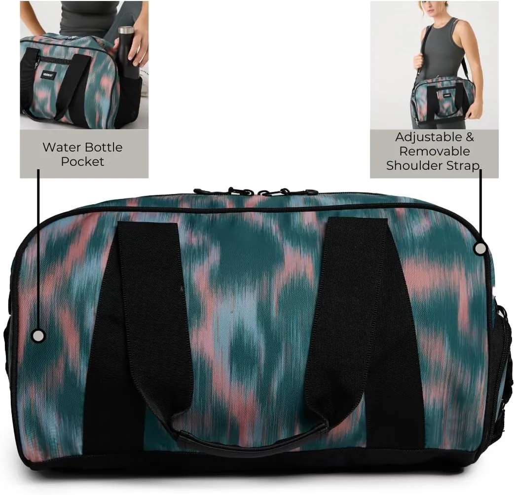 Vooray Burner Gym Duffel Bag, Gym Bag for Women and Men with Shoe Compartment, Weekender, Overnight & Travel Duffel for Sports and Workout