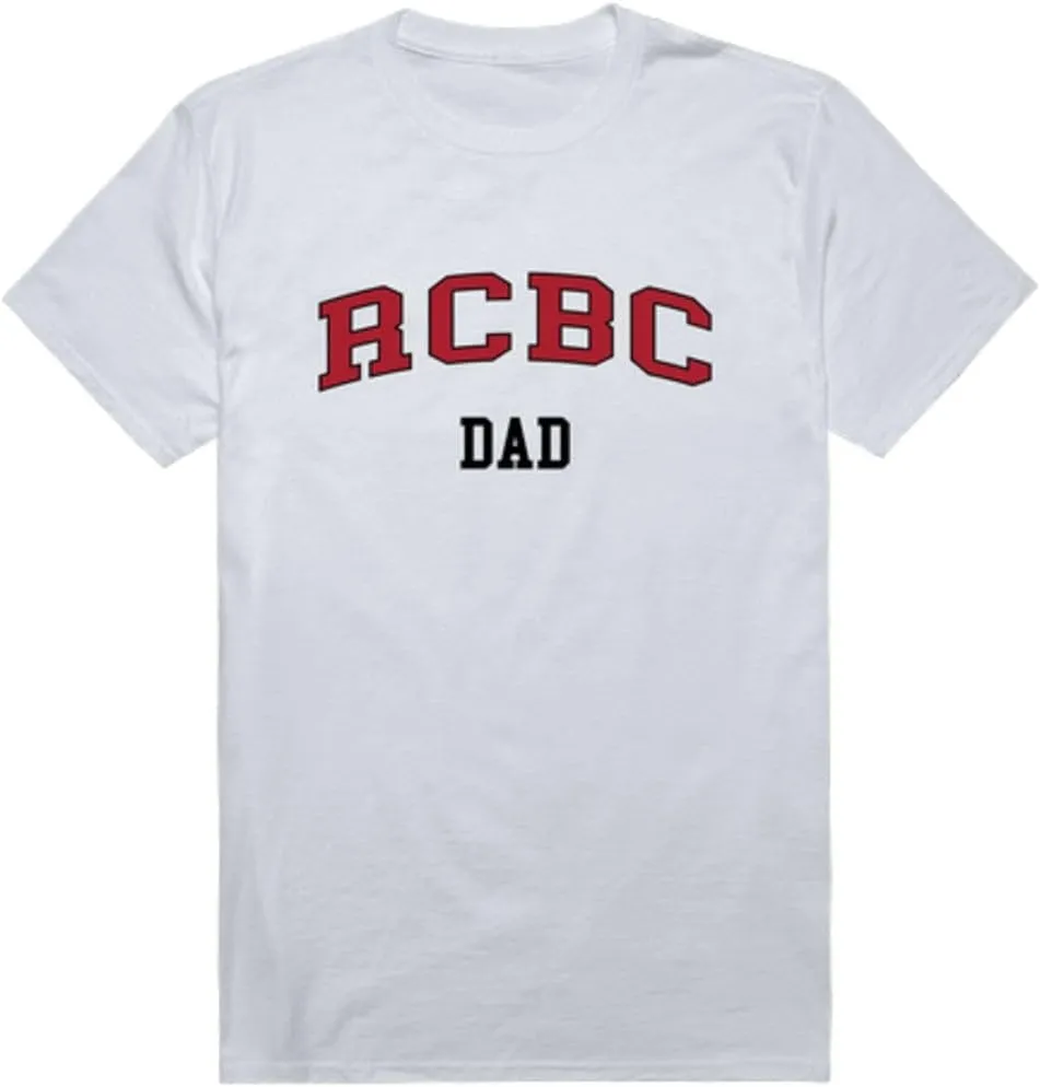 W Republic Rowan College at Burlington County Barons Dad T-Shirt White Large