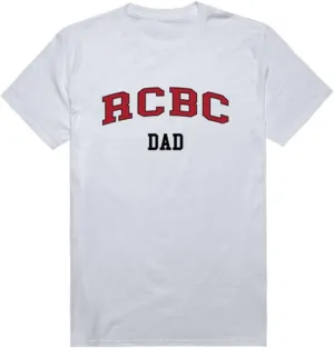 W Republic Rowan College at Burlington County Barons Dad T-Shirt White Large