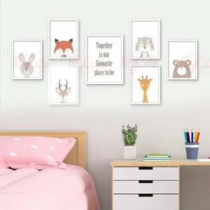 Wall Frames | Nursery Decor Animal