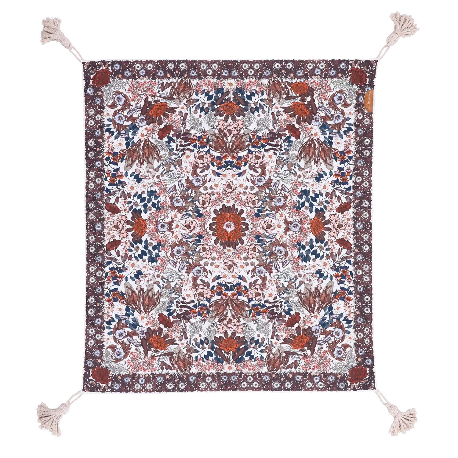 Wandering Folk Native Picnic Rug - Blossom
