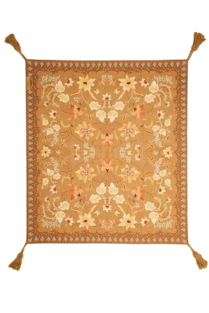 Wandering Folk Picnic Rug - Golden Folk