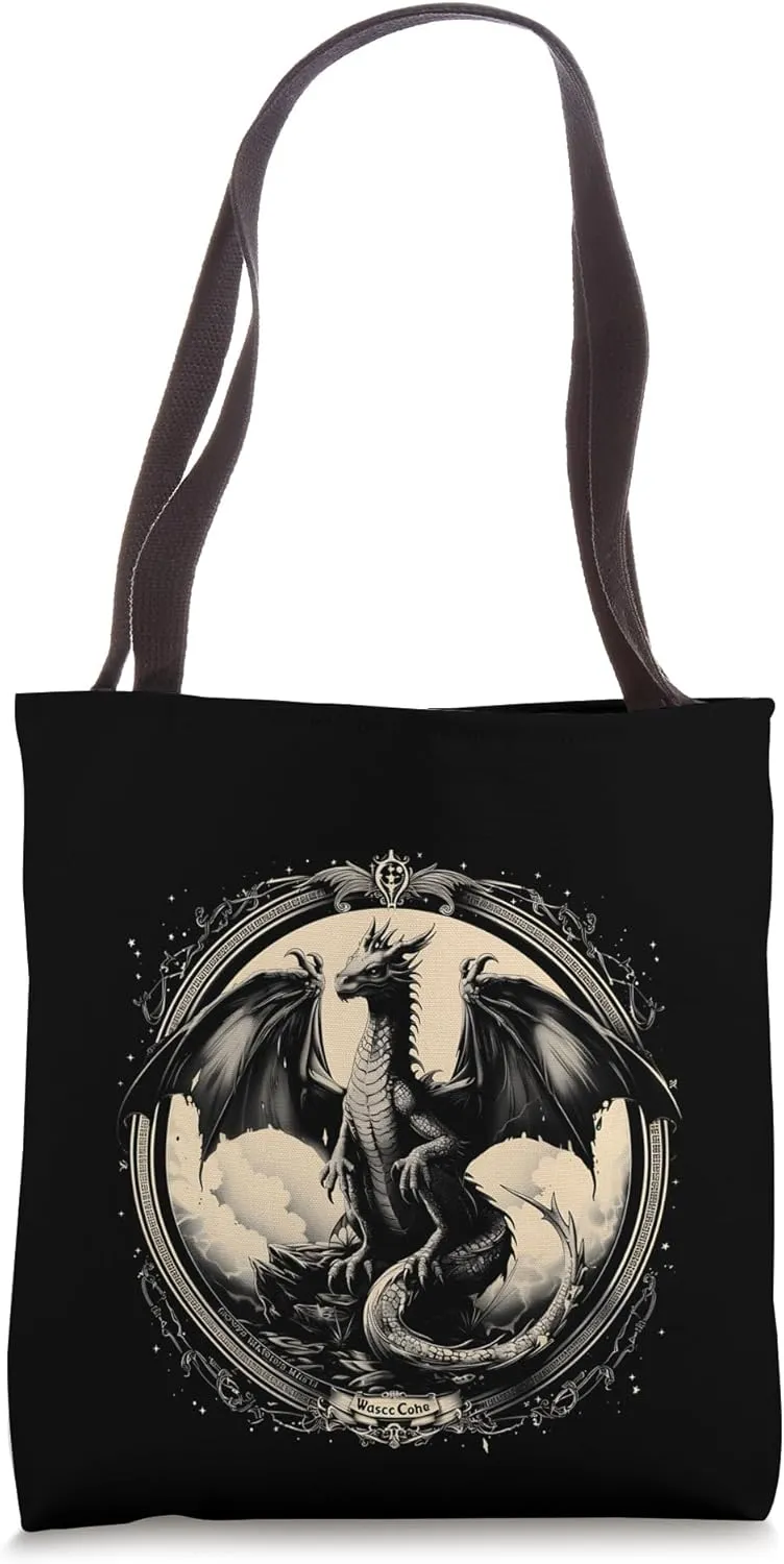 War Council Dragon Rider Gifts Funny Graphic Tees Tote Bag