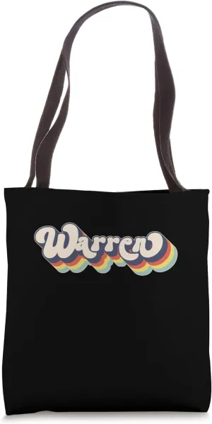 WARREN Family Name Personalized Surname WARREN Tote Bag
