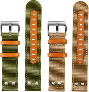Watch Strap Rubber Strap Silicone Strap Universal Strap Buckle Strap Cowhide Strap Nylon Leather Silicone Strap Folding Buckle Strap Watch Strap Strap