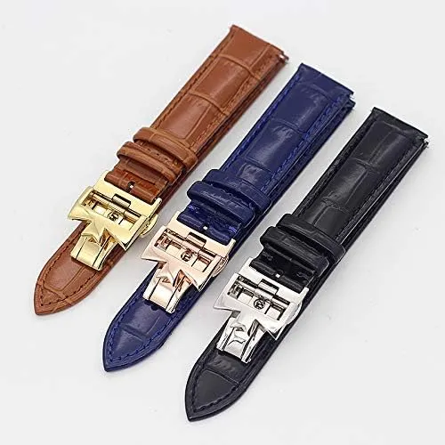 Watch Strap Rubber Strap Silicone Strap Universal Strap Buckle Strap Cowhide Strap Nylon Leather Silicone Strap Folding Buckle Strap Watch Strap Strap
